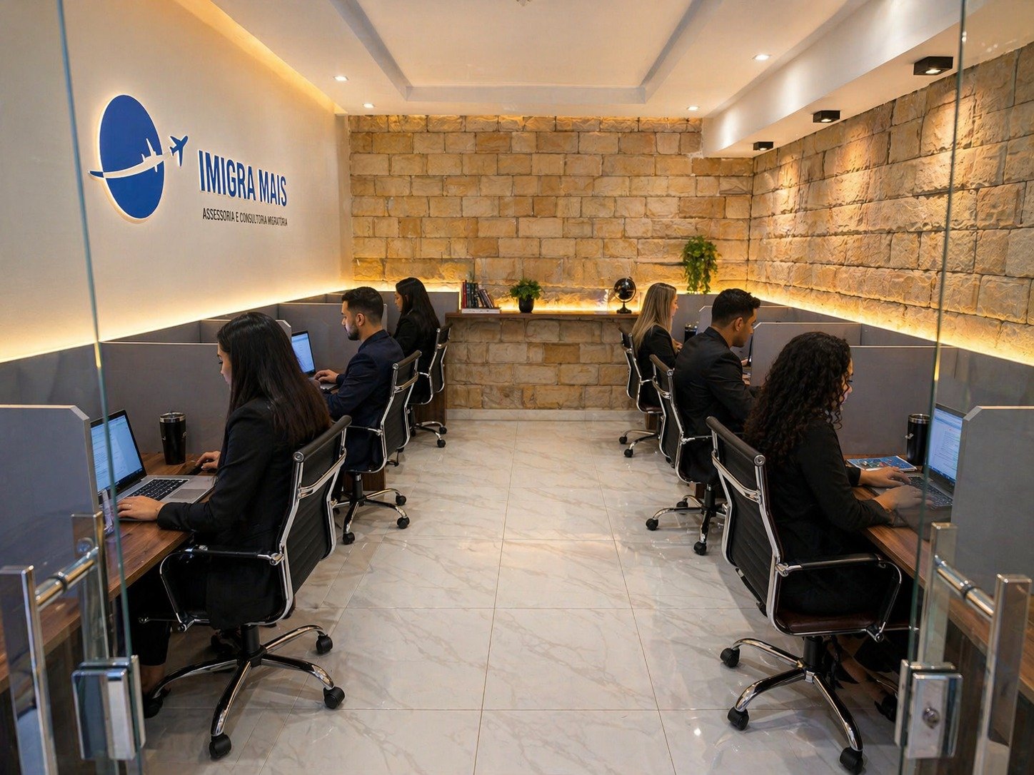 Equipe operacional Imigra Mais