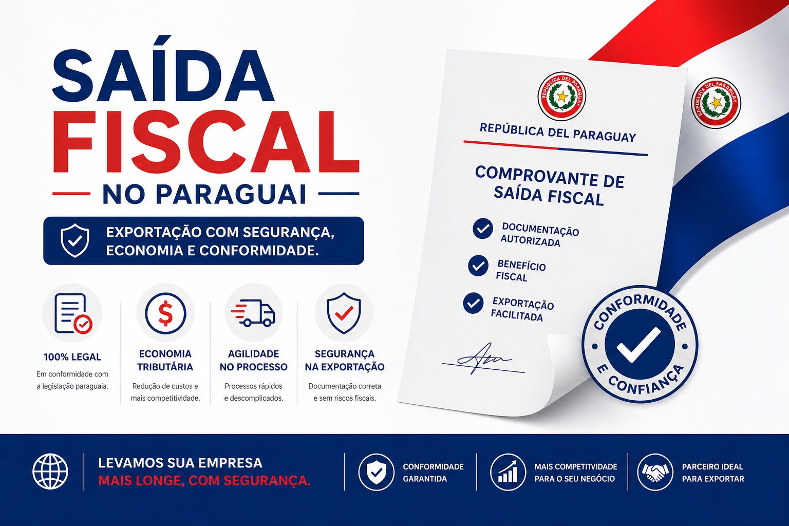 Saída Fiscal Paraguai