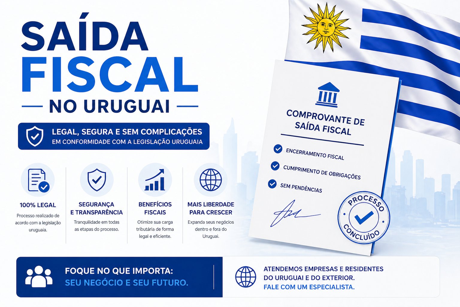 Saída Fiscal Uruguai